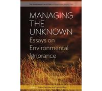 Frank Uekötter Managing the Unknown (Tascabile)