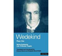 Frank Wedekind Wedekind Plays: 1 (Tascabile) World Classics