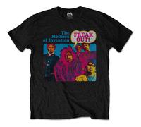 Frank Zappa - T-Shirt # L Unisex Black # Freak Out!