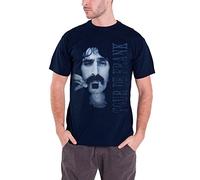 Frank Zappa Smoking T-Shirt, Blu(Blue (Navy), S Uomo