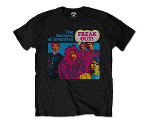 Frank Zappa - T-Shirt # L Unisex Black # Freak Out!