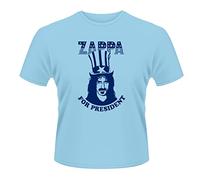 Frank Zappa - Zappa For President - Maglietta, uomo, Blu (Blue), XL