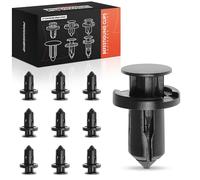 Frankberg 10 clip di fissaggio paraurti compatibili con Qashqai +2 I J10 JJ10E NJ10 SUV Jazz II GD GE2 GE3 berlina Civic VI Aerodeck berlina MB MC Replace# 0155309241