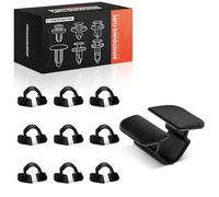 Frankberg 10 clip di fissaggio per cofano, tappetino isolante in nylon, compatibile con Ibiza III 6L1 A4 8E2 A3 8L1 A3 8P1 A6 Avant 4F5 TT 8J3 Q7 4L Replace# 8E0863727A-10