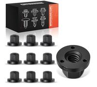Frankberg 10 clip di fissaggio rivetti anteriori compatibili con E.O.S 1F7 1F8 A.r.t.e.o.n 3H7 3H8 CC 358 J.e.t.a III 1K2 Beetle 5C1 5C2 Replace# 22291