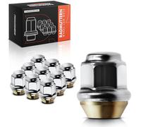 Frankberg 10 dadi per ruota compatibili con Caliber Caan Rrand Caan Journey Compass MK49 Patriot MK74 1.8L-4.0L 1994-2021 6502738