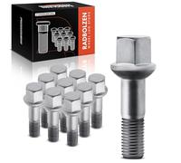 Frankberg 10x Bulloni per ruota Vite ruota Compatibile con 124 190 Classe A Classe C CLC Classe E SL SLK Vaneo 1982-2011 0009904807