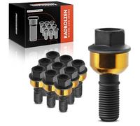 Frankberg 10x Bulloni per ruota Vite ruota Compatibile con 911 991 997 981 987 970 971 2.7L-4.8L 2006-2021 WHT006978