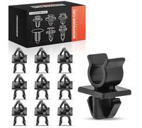 Frankberg 10x Clip di fissaggio Supporto cofano motore Supporto asta Compatibile con 3 BM BN Compatto CX-3 DK SUV 3 BL Compatto CX-5 KF SUV 3 BK Compatto 6 Station Wagon GJ GH Replace# 25073