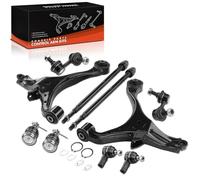 Frankberg 10x Set di bracciali Anteriore Compatibile con Civic VII Coupé EM2 Civic VII Hatchback EP EU EV Civic VII Berlina ES ET Replace# 51220S5A003