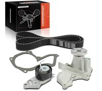 Frankberg 1x Set di cinghie di trasmissione Con Pompa acqua Benzina Compatibile con Fiesta IV JA JB 1.2L 1.4L 1997-1998 Fiesta Furgone J3 J5 1.4L 1997-1998