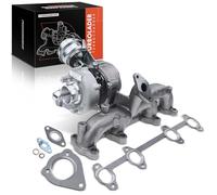 Frankberg 1x Turbocompressore a gas di scarico con Guarnizione Compatibile con Polo 9N A3 8P1 Pas.sat 3C2 Golf V 1K1 Oct.avia I 1U2 Ibiza III 6L1 Fabia I 6Y2 Leon 1P1 Replace# 038253019C