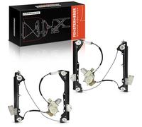 Frankberg 2 Alzacristalli elettrici con motore anteriore sinistro destro, 6 poli, compatibile con 3 Cabriolet E93 318-335 Coupe E92 316-335 Replace# 51337193455