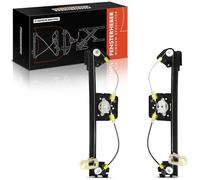 Frankberg 2 alzacristalli elettrici senza motore anteriore sinistro destro compatibile con C3 I FC FN 1.1L 1.4L 1.6L Hatchback 2002-2010 Replace# 9221AQ 9221AQ