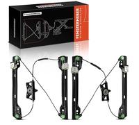 Frankberg 2 alzacristalli elettrici senza motore anteriore sinistro destro compatibile con classe M W166 ML 250 300 350 400 500 ML 63 SUV 2011-2015 Replace# 1667201102 1667201202