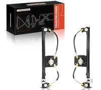 Frankberg 2 Alzacristalli elettrici senza motore anteriore sinistro destro compatibile con Grand Scénic II JM0/1 Scénic II JM0/1 berlina grande Replace# 8200478611 8200118777