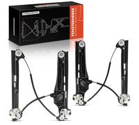 Frankberg 2 alzacristalli elettrici senza motore anteriore sinistro destro compatibile con X3 F25 1.6L-3.0L SUV 2010-2017 Replace# 51337267101 51337267102
