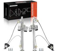 Frankberg 2 alzacristalli elettrici senza motore posteriore sinistro destro a 4/5 porte, compatibile con Altea 5P1 Altea XL 5P5 5P8 Toledo III 5P2 limousine Replace# 5P0839461A