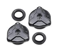 Frankberg 2 cuscinetti a molla per asse anteriore, compatibili con W204 2007-2014 C204 2011-2014 S204 2007-2014 Replace# 2043201273