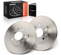 Frankberg 2 dischi freno a disco anteriore compatibili con Duster 1.6L 2017-2023 Duster HS 1.5L 1.6L 2010-2018 Duster Kasten 1.5L 1.6L 2011-2023 Replace# 8660002096