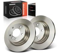 Frankberg 2 dischi freno asse posteriore compatibili con 3 E90 316 1.6L 2005-2011 1er F21 125 2.0L 2011-2023 2 Cabriolet F23 220 2.0L 2014-2021 Replace# 342167922222216792 27