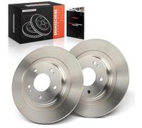 Frankberg 2 dischi freno asse posteriore compatibili con C4 Aircross 1.6L-1.8L 2012-2023 ASX GA W 1.6L-2.3L 2012-2023 4008 1.6L-2.0L 2012-2017 Eclipse Cross GK 1.5L-2.4L 2017 -2023 Sostituzione #