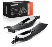 Frankberg 2 maniglie per porta anteriore sinistra destra interna compatibile con A4 8D2 A4 Avant 8D5 A4 Avant 8D5 B5 Replace# 8D083702001C, 8D1837019A01C