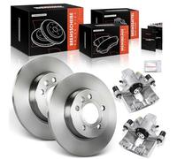 Frankberg 2 pinze freno + 2 dischi freno posteriori Ø 259 mm, compatibili con M.i.n.i R50 R53 M.i.n.i Cabriolet R52 Replace# 19-B3127,34211503070