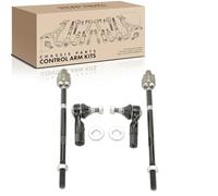 Frankberg 2 tiranti + 2 teste del tirante anteriore sinistro destro compatibile con Golf IV 1J1 Golf IV Variant 1J5 New Beetle 1C1 9C1 New Beetle Cabriolet 1Y7 Replace# EV400,ES3524