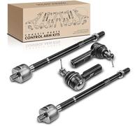 Frankberg 2 tiranti per asse anteriore + 2 teste del tirante per asse anteriore compatibile con Camry V2 Camry berlina V3 RX MCU15 Camry V1 Sienna L1 Replace# EV301