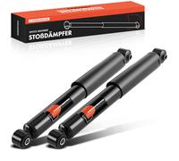 Frankberg 2 x Ammortizzatori Posteriori Sinistri Destri Compatibile con NV400 X62 X62B 2.3L Box 2011-2016 Movano B X62 2.3L Pianale/Telaio 2010-Oggi Master III FV 2.3L Cassetta 2010-Oggi