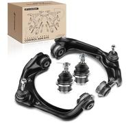 Frankberg 2 x bracci trasversali + 2 x giunto di supporto anteriore sinistro destro compatibile con Explorer U251 4.6 4WD 4.0 4WD 4.0 2006-2010 Replace# K80722, K80723