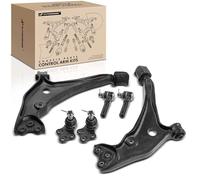 Frankberg 2 x bracci trasversali + 2 x teste del tirante + 2 x giunto di supporto anteriore compatibile con Villager M.i.n.i Passenger Van Quest V40 Replace# 401600B000,545007B000