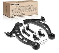 Frankberg 2 x bracci trasversali + 2 x teste del tirante + 2 x giunto di supporto anteriore inferiore esterno compatibile con Camry V2 2.2L 3.0L 1996-2002 Replace# K9499,ES3306