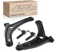 Frankberg 2 x bracci trasversali + 2 x teste esterne del tirante anteriore sinistra destra compatibile con Caliber Compass MK49 Patriot MK74 Replace# 5105041AH