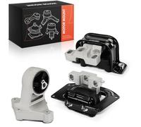 Frankberg 2 x cuscinetti motore anteriore destro + 1 x cuscinetto ingranaggio compatibile con Cirrus 2.0L 2.5L 1994-2000 Sebring JR 2.0L-2.7L 2001-2007 Sebring JS 2.4L 2.7L 2006-2010 Replace