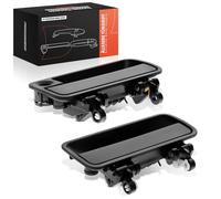 Frankberg 2 x maniglie esterne della porta anteriore o posteriore sinistra destra testurizzata compatibile con Freelander Soft Top L314 Freelander L314 Replace# CXB000330PMA