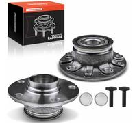Frankberg 2 x mozzo ruota set cuscinetto asse posteriore compatibile con Golf VI 5K1 2008-2013 Golf VII 5G1 BE1 2012-2020 A3 8P7 2008-2013 A3 Sportback 8PA 2004-2013# 1K0598611