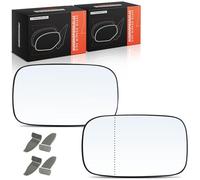 Frankberg 2 x specchietti retrovisori esterni in vetro asferico riscaldabile sinistro destro compatibile con C70 II Cabriolet 542 D5 2.4i 2.4 T5 2006-2013 Replace# 8679827 8679831