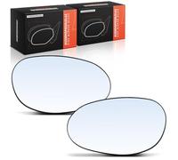 Frankberg 2 x specchietti retrovisori esterni in vetro manuale sinistro destro compatibile con Fortwo Coupe Cabrio 450 Road.ster Coupe Cabriolet 452 Replace# 0002440V001000000
