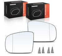 Frankberg 2 x specchietti retrovisori esterni in vetro sinistro asferico e destro compatibile con classe M W163 ML55 AM.G ML230-ML500 2001-2005 SUV Replace# MA1638102719