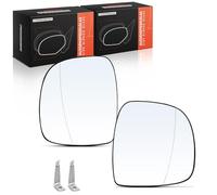 Frankberg 2 x specchietti retrovisori esterni in vetro sinistro asferico e destro compatibile con Vito Bus W639 Vito/Mixto Kasten W639 109-126 Replace# 6398100719