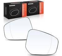 Frankberg 2 x specchietti retrovisori esterni in vetro sinistro destro asferico manuale compatibile con Tourneo Courier B460 MPV Replace# ET7617K740AA