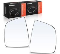 Frankberg 2 x specchietti retrovisori esterni in vetro sinistro destro superiore convesso elettrico compatibile con Combo Tour X12 Doblo MPV 263 Replace# 71765470