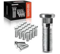 Frankberg 20x Bulloni per ruota Vite ruota Davanti Dietro Compatibile con TL Accod Airwave Beat Capa City Civic Concerto CR HR Integra Jazz Lend Prelude 1972-2025 Replace# 90113S5H005