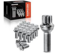 Frankberg 20x Rullo conico Bullone ruota Compatibile con Classe E T-Model S212 Classe E W212 SLK R172 Classe S V221 W221 Classe E Cabriolet A207 Replace# 0009905107