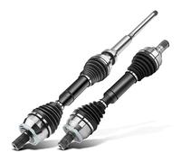 Frankberg 2x Albero di trasmissione Albero dell'asse Cambio automatico Con ABS Ring Asse Anteriore Compatibile con XC90 I 275 2.4L-4.4L 2005-2014 Replace# 36001216