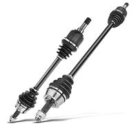 Frankberg 2x Albero di trasmissione Albero dell'asse Cambio manuale senza ABS Ring Asse Anteriore Compatibile con Punto 188 1.2L 1999-2012 Punto Combi/Berlina 188 1.2L 2000-2009 Replace# 46307792