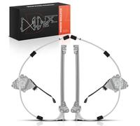 Frankberg 2X alzacristalli Elettrico con Motore Posteriore Sinistro Destro Sostituzione per Cherokee KJ SUV 2001 - 2008 55360034AJ