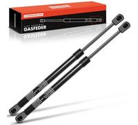 Frankberg 2x Ammortizzatore a gas universale Molla a gas 270N 500MM 200MM Testa sferica singola Per mobili Camper Aste per tende Armadi Cassette degli attrezzi Coperture per vani portaoggetti